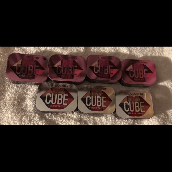 LA Colors Lip Paint Cube, 6 Color Lip Palette (7 pack) - Picture 4 of 6